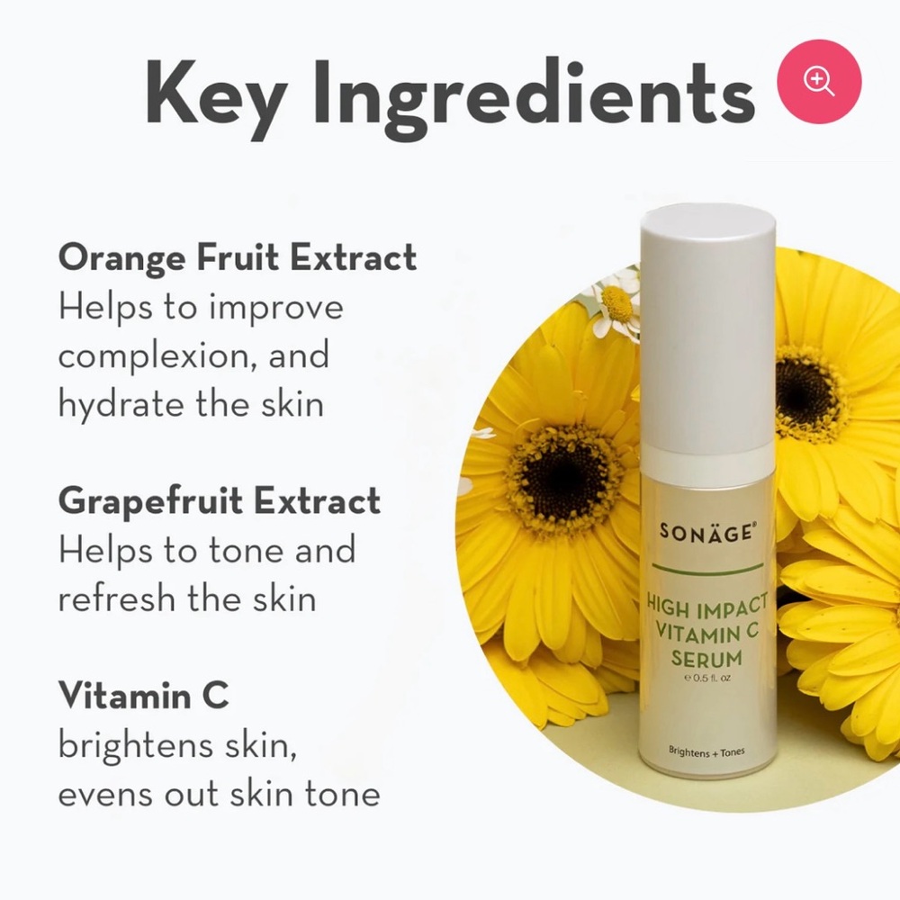 SONAGE HIGH IMPACT VITAMIN C SERUM - BRAND NEW in the box!